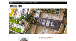 Desktop Screenshot of lilhousefloral.com